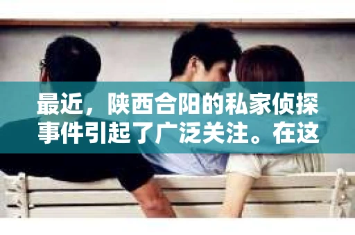 最近，陕西合阳的私家侦探事件引起了广泛关注。在这个信息爆炸的时代，隐私保护显得尤为重要。今天，我们就来聊聊这个事件，看看它背后的一些故事。