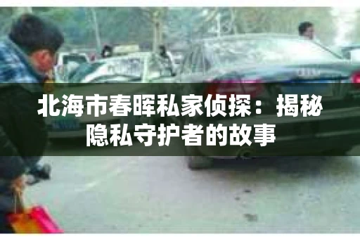 北海市春晖私家侦探：揭秘隐私守护者的故事