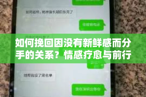如何挽回因没有新鲜感而分手的关系？情感疗愈与前行计划