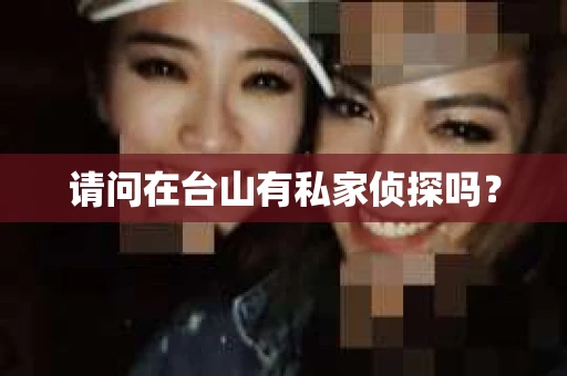 请问在台山有私家侦探吗？