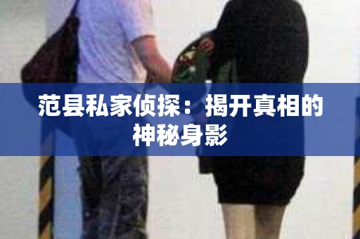 范县私家侦探：揭开真相的神秘身影