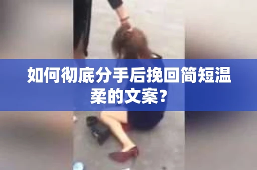 如何彻底分手后挽回简短温柔的文案？