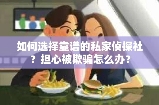 如何选择靠谱的私家侦探社？担心被欺骗怎么办？