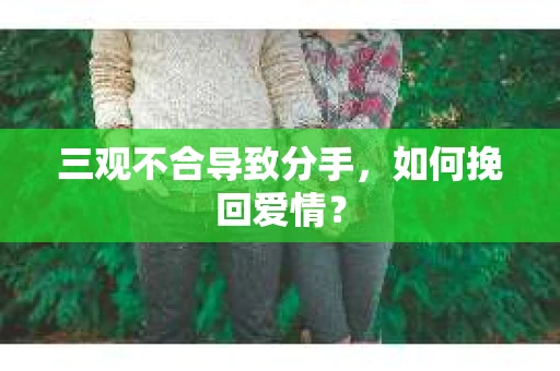 三观不合导致分手,如何挽回爱情? 三观不合导致分手,如何挽回爱情?